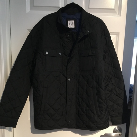 gap mens quilted jacket